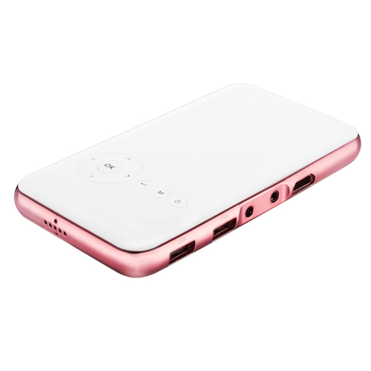 Wejoy DL-S6+ 1000 Lúmenes 854x480 Mini Proyector Inteligente, CPU RK3128, 1GB+32GB, Android 4.4, Bluetooth, WiFi, HDMI, DL-S6+/Rose Gold