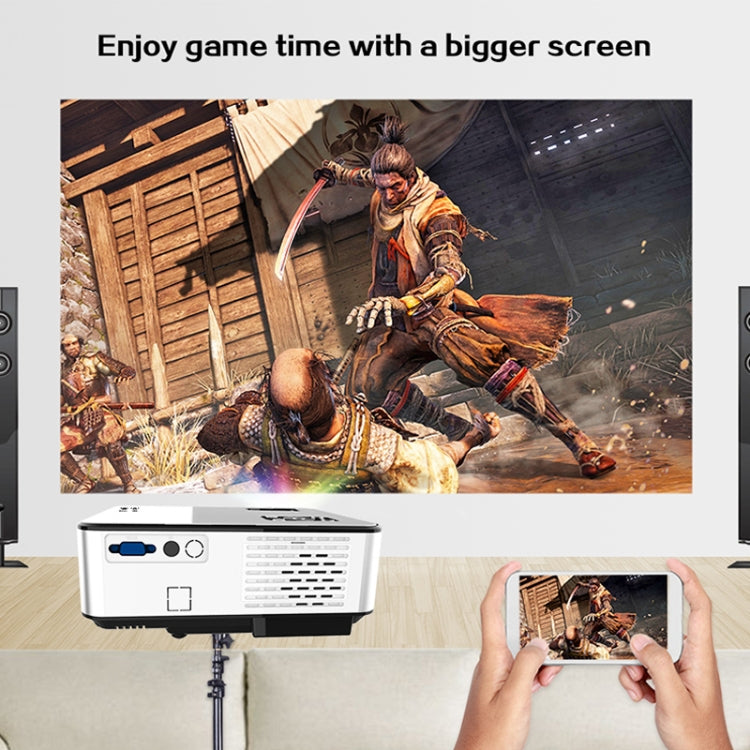 Proyector inteligente Cheerlux C9 1920x1080P HD Android, compatible con HDMI x 2 / USB x 2 / VGA / AV, C9 (Android)