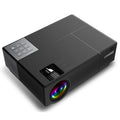 Proyector inteligente Cheerlux CL770 de 4000 lúmenes, 1920 x 1080P, Full HD, compatible con HDMI x 2 / USB x 2 / VGA / AV, CL770 (Black), CL770 (White)