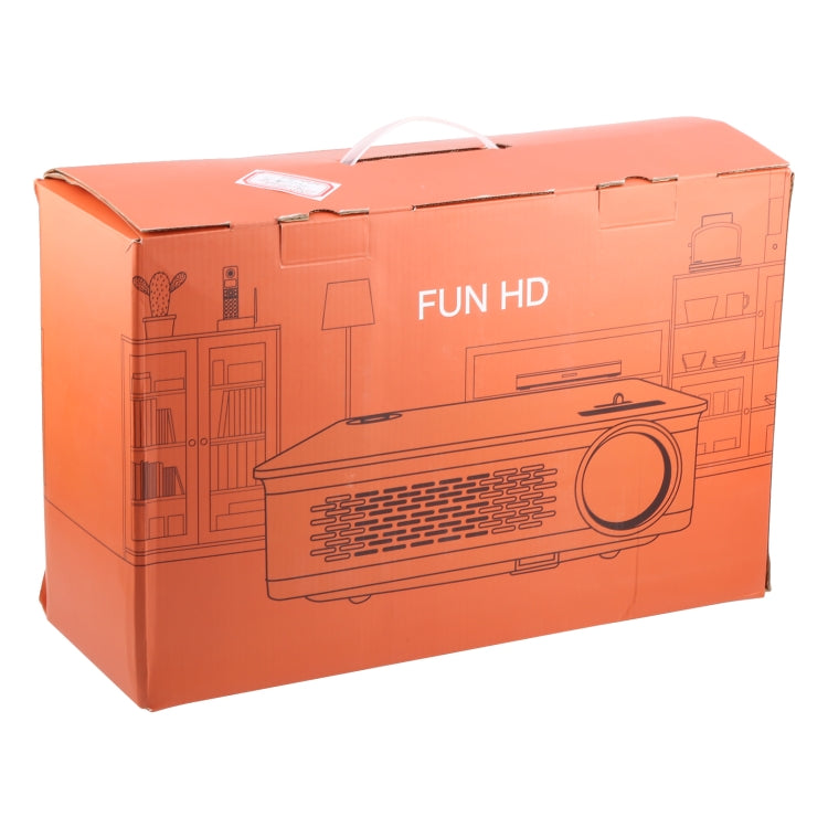 Wejoy L5 Home Theatre Proyector de vídeo LCD LED Keystone óptico ajustable Full HD 1080P con control remoto