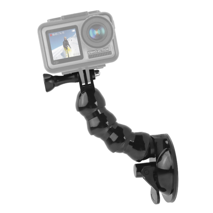 Soporte de abrazadera flexible con mandíbulas de ventosa para GoPro Hero11 Black / HERO10 Black /9 Black / HERO8 Black /7/6/5/5 Session /4 Session /4/3+ /3/2/1, DJI Osmo Action, Xiaoyi y otrosCámaras de acción, Jaws Flex Clamp