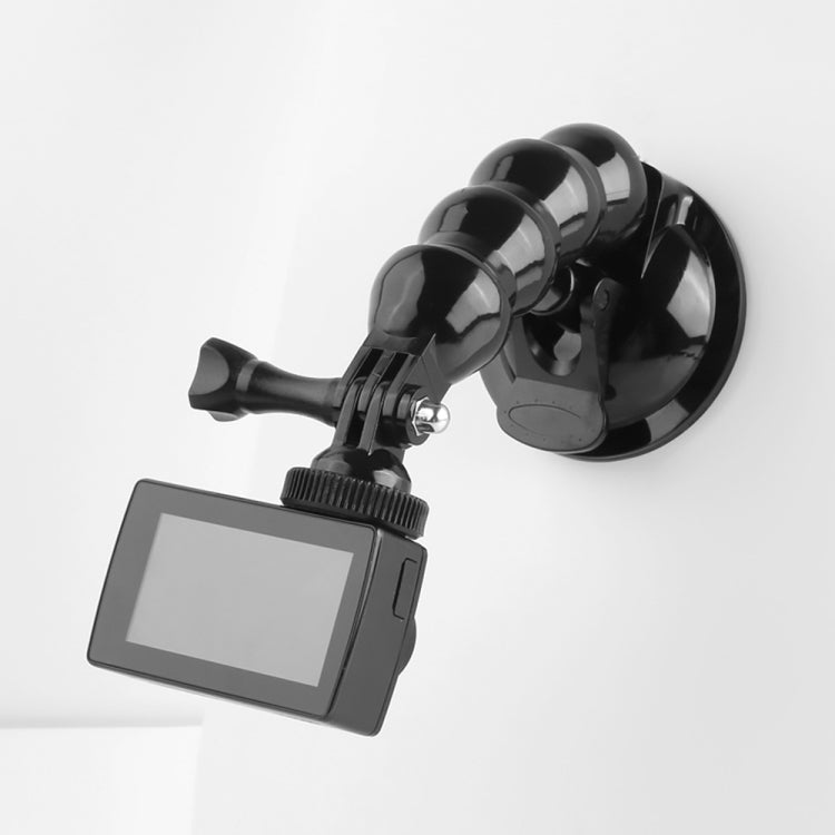 Soporte de abrazadera flexible con mandíbulas de ventosa para GoPro Hero11 Black / HERO10 Black /9 Black / HERO8 Black /7/6/5/5 Session /4 Session /4/3+ /3/2/1, DJI Osmo Action, Xiaoyi y otrosCámaras de acción, Jaws Flex Clamp