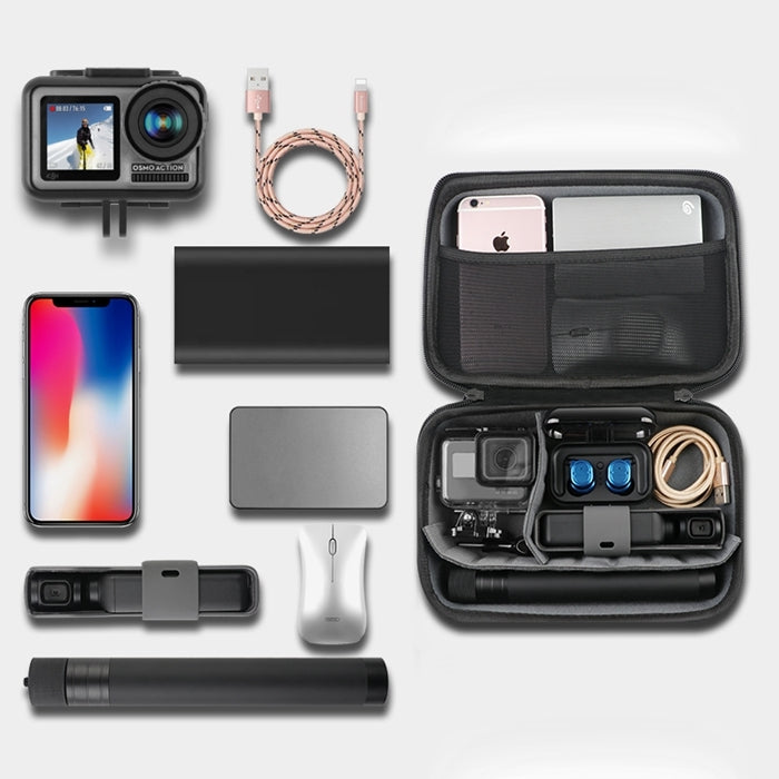 RUIGPRO Caja portátil impermeable a prueba de golpes para DJI Osmo Action, tamaño: 28 cm x 19,7 cm x 6,8 cm, Medium