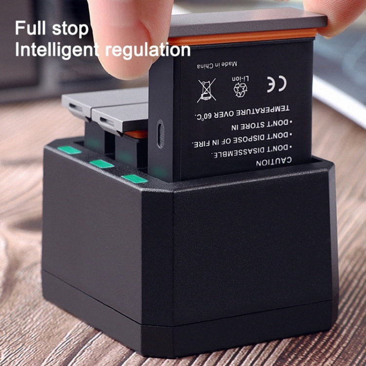 Cargador de Baterías Triple USB con Luz Indicadora LED para DJI OSMO Action, Charger