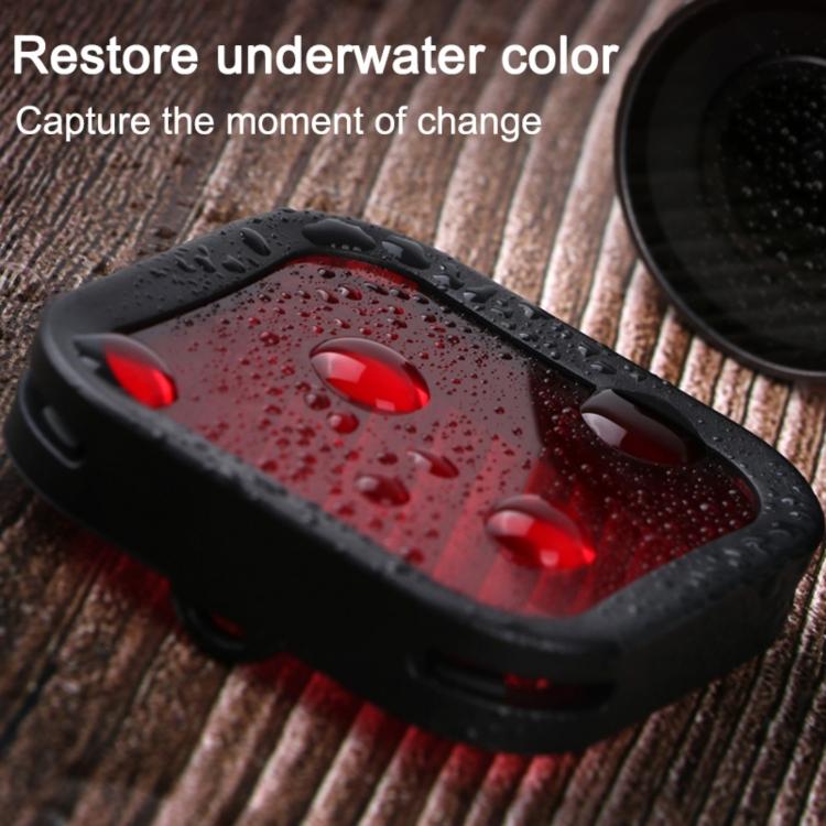 Filtro de lente de color de buceo para DJI Osmo Action 1, Red, Purple, Pink