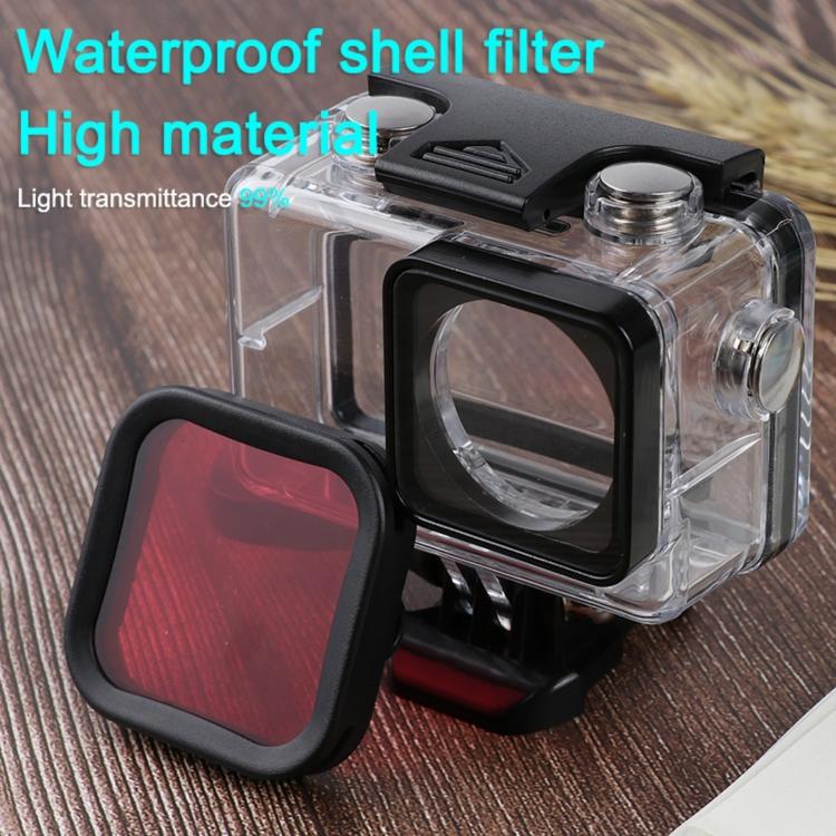 Filtro de lente de color de buceo para DJI Osmo Action 1, Red, Purple, Pink