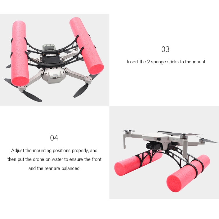 STARTRC Varilla de flotabilidad, extensor de altura absorbente, soporte de aterrizaje para DJI Mavic 2 mini, For DJI Mavic 2 mini