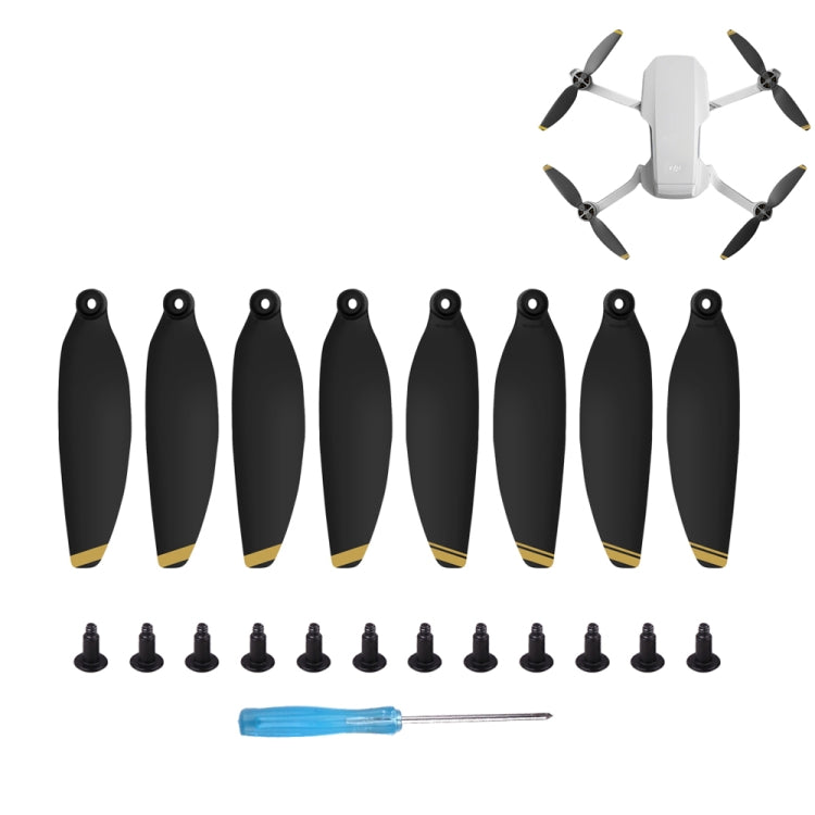 8 unids/set Sunnylife 4726F hélices de ala de liberación rápida de bajo ruido para DJI Mavic Mini 1, For DJI Mavic Mini 1 Gold, For DJI Mavic Mini 1 Silver