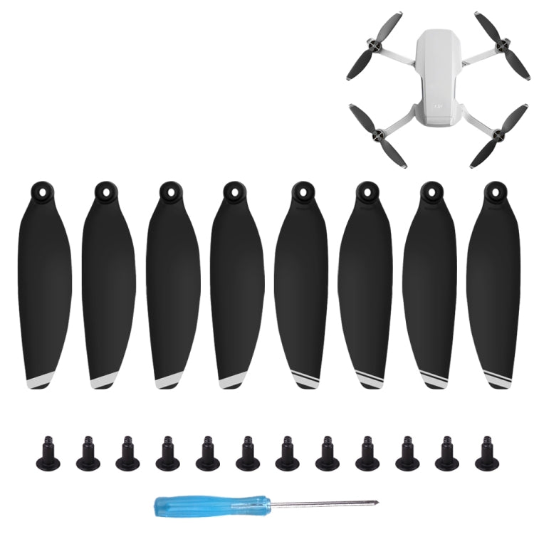 8 unids/set Sunnylife 4726F hélices de ala de liberación rápida de bajo ruido para DJI Mavic Mini 1, For DJI Mavic Mini 1 Gold, For DJI Mavic Mini 1 Silver