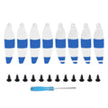 8 unids/set Sunnylife 4726F-CS hélices de ala de liberación rápida de bajo ruido accesorios para drones para DJI Mavic Mini, 4726F-CS (Blue), 4726F-CS (Red), 4726F-CS (Yellow)