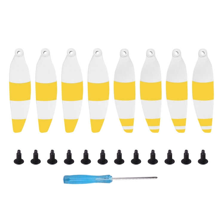 8 unids/set Sunnylife 4726F-CS hélices de ala de liberación rápida de bajo ruido accesorios para drones para DJI Mavic Mini, 4726F-CS (Blue), 4726F-CS (Red), 4726F-CS (Yellow)