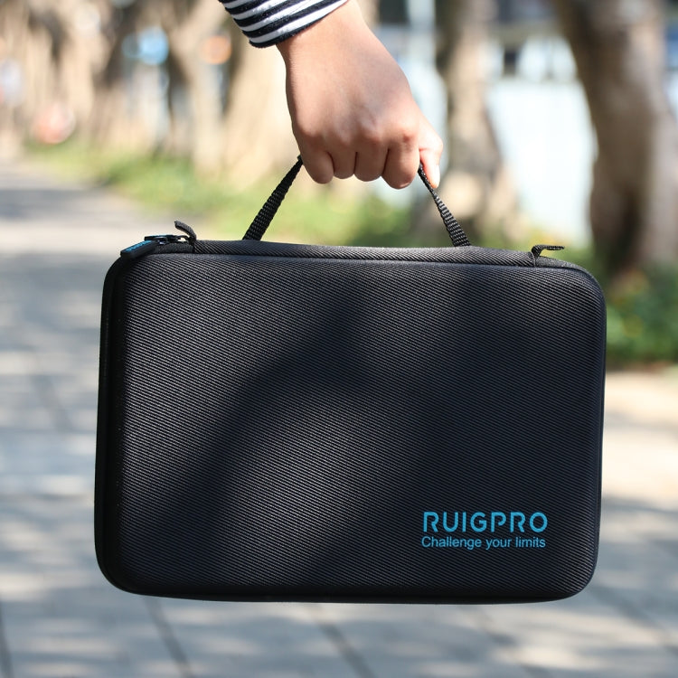 RUIGPRO Oxford Caja de almacenamiento impermeable Bolsa para cámara DJI OSMO Pocket Gimbal / OSMO Action, Tamaño: 30,2x20,8x7,2 cm, RG52