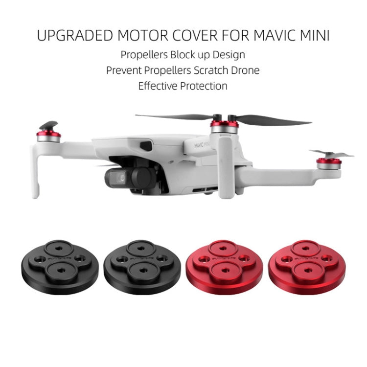 Cubierta protectora de metal para motor Sunnylife de 4 piezas para DJI Mavic Mini 1