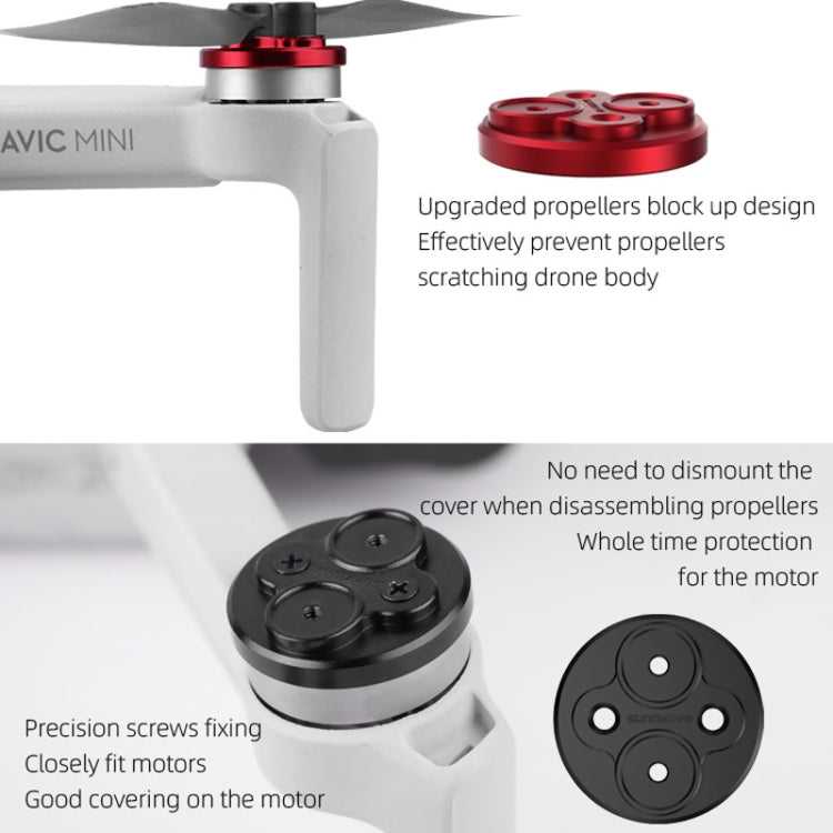 Cubierta protectora de metal para motor Sunnylife de 4 piezas para DJI Mavic Mini 1