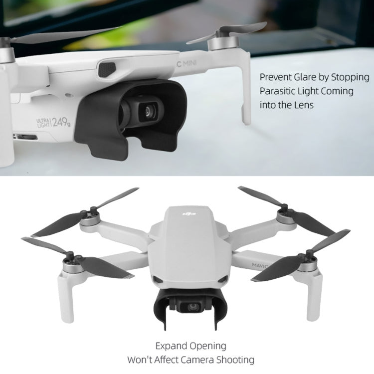 Parasol antideslumbrante para lente de cámara Sunnylife MM-Q9264 para DJI Mavic mini, For DJI Mavic mini
