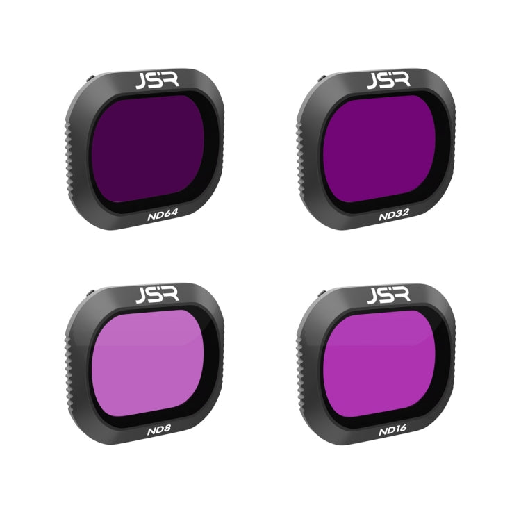 JSR Drone 4 en 1 ND8+ND16+ND32+ND64 Filtro de lente para DJI MAVIC 2 Pro, ND8+ND16+ND32+ND64