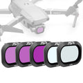 JSR Drone 5 en 1 UV+CPL+ND4+ND8+ND16 Filtro de lente para DJI MAVIC 2 Pro, UV+CPL+ND4+ND8+ND16