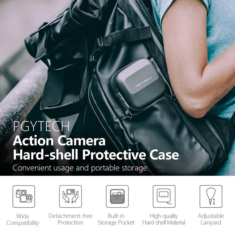 PGYTECH P-GM-127 Funda protectora rígida para DJI Osmo Action, P-GM-127