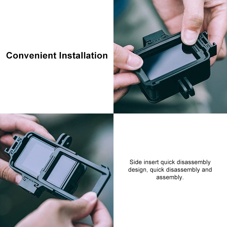 PGYTECH P-11B-010 Cámara deportiva Rabbit Cage Accesorio Vlog para DJI Osmo Action