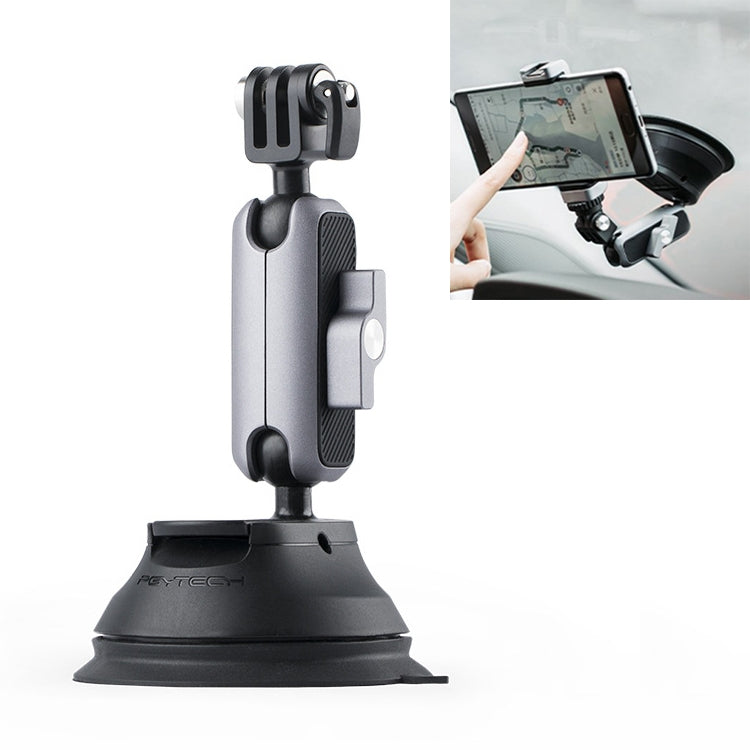 PGYTECH P-GM-132 Soporte para teléfono con ventosa para cámara de acción para DJI Osmo Action y GoPro 8/7, P-GM-132