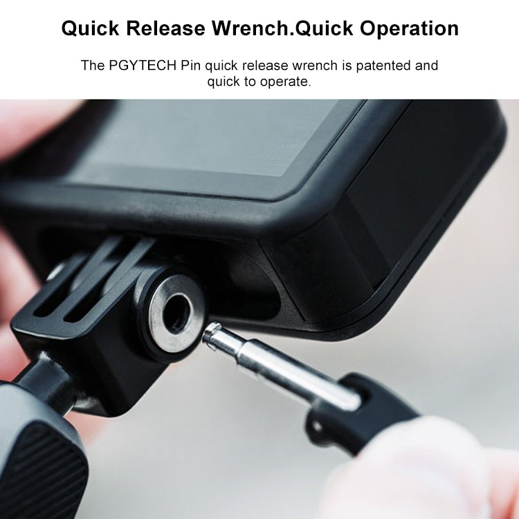 PGYTECH P-GM-132 Soporte para teléfono con ventosa para cámara de acción para DJI Osmo Action y GoPro 8/7, P-GM-132