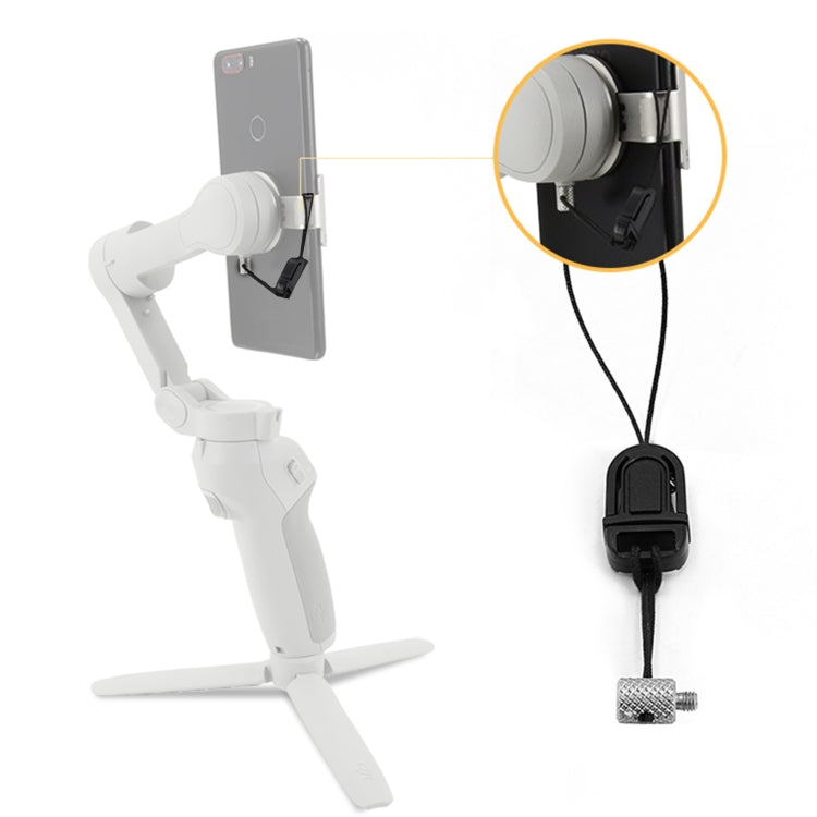 STARTRC Clip de Soporte para Teléfono Correa de Cuerda Antipérdida Anticaída para DJI OM4 / Osmo Mobile 3