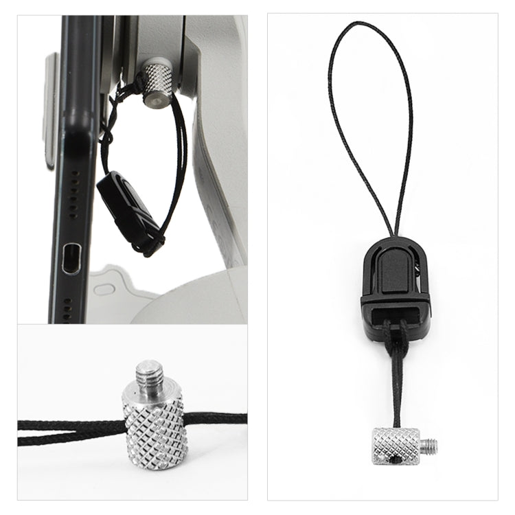 STARTRC Clip de Soporte para Teléfono Correa de Cuerda Antipérdida Anticaída para DJI OM4 / Osmo Mobile 3