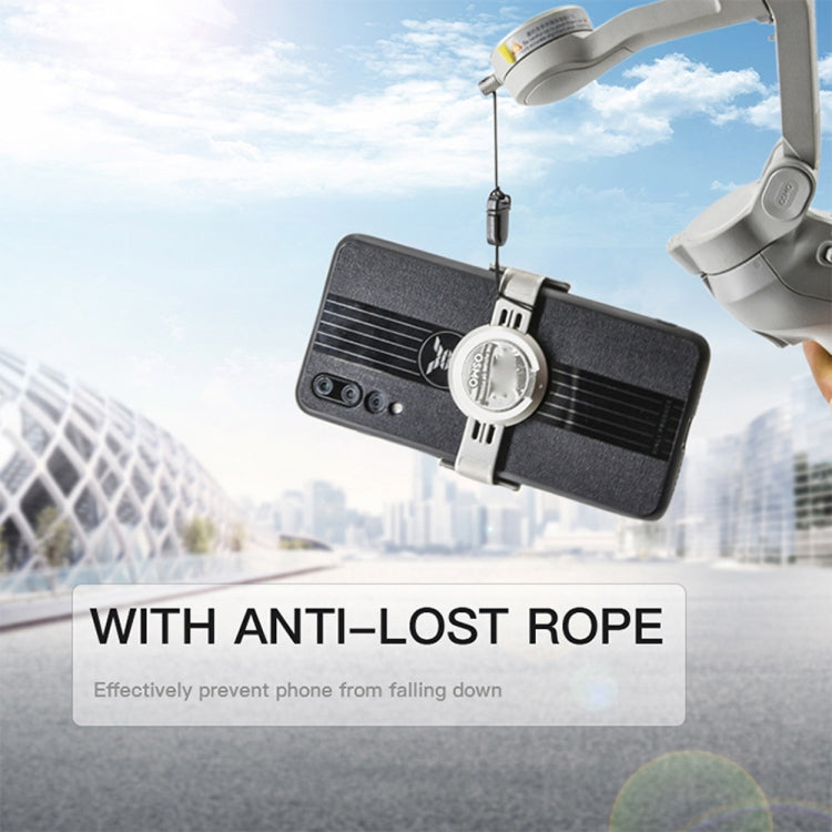 STARTRC Clip de Soporte para Teléfono Correa de Cuerda Antipérdida Anticaída para DJI OM4 / Osmo Mobile 3