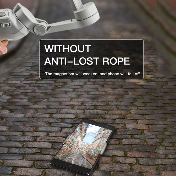 STARTRC Clip de Soporte para Teléfono Correa de Cuerda Antipérdida Anticaída para DJI OM4 / Osmo Mobile 3