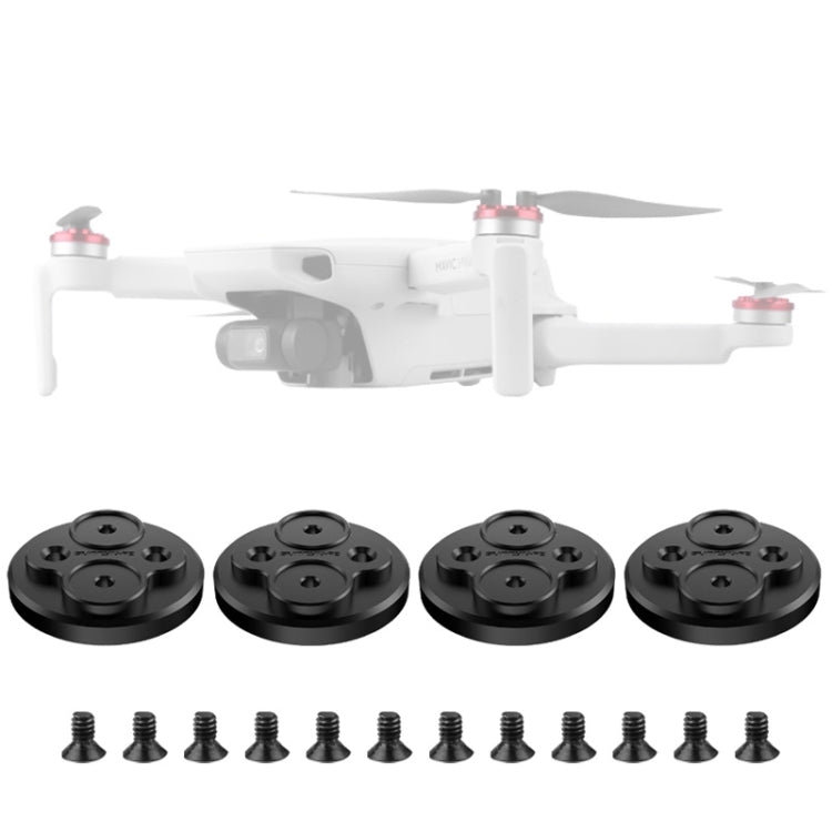 Cubierta protectora de metal para motor Sunnylife de 4 piezas para DJI Mini 2