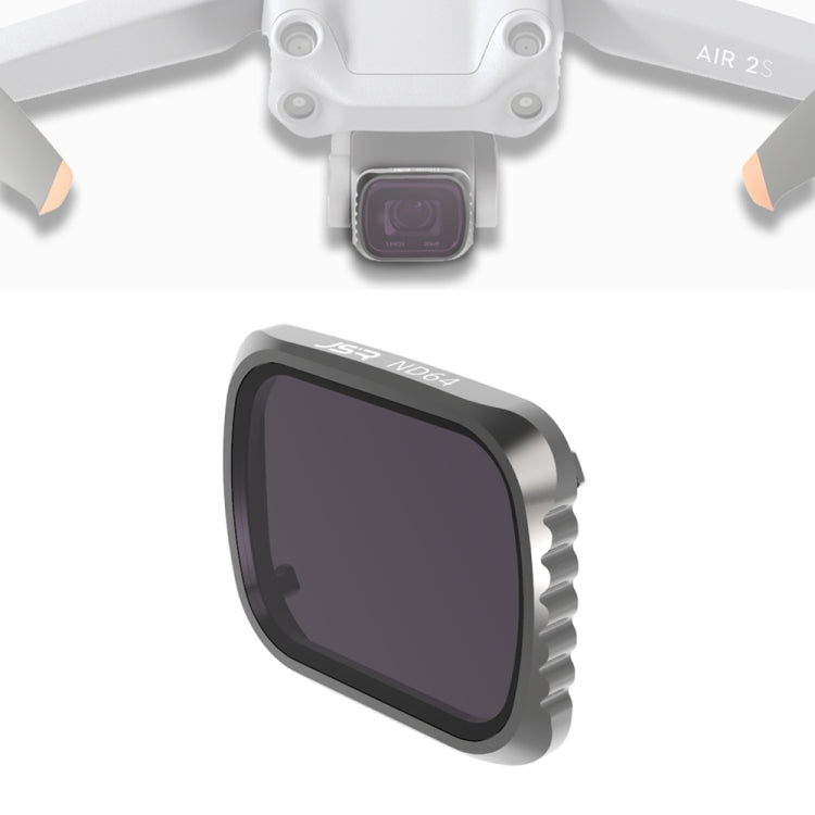 Filtro de lente JSR KS ND64 para DJI Air 2S, marco de aluminio, ND64