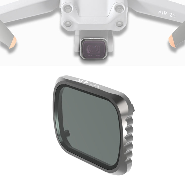Filtro de lente JSR KS CPL para DJI Air 2S, marco de aluminio, CPL