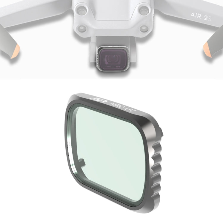 Filtro de lente JSR KS MCUV para DJI Air 2S, marco de aluminio, MCUV