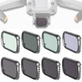 JSR KS 8 en 1 UV + CPL + ND8 + ND16 + ND32 + ND64 + STAR + Filtro de Lente NOCTURNO para DJI Air 2S, Marco de Aluminio, UV + CPL + ND8 + ND16 + ND32 + ND64 + STAR + NIGHT