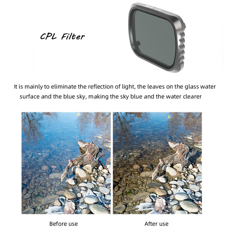 JSR KS 8 en 1 UV + CPL + ND8 + ND16 + ND32 + ND64 + STAR + Filtro de Lente NOCTURNO para DJI Air 2S, Marco de Aluminio, UV + CPL + ND8 + ND16 + ND32 + ND64 + STAR + NIGHT