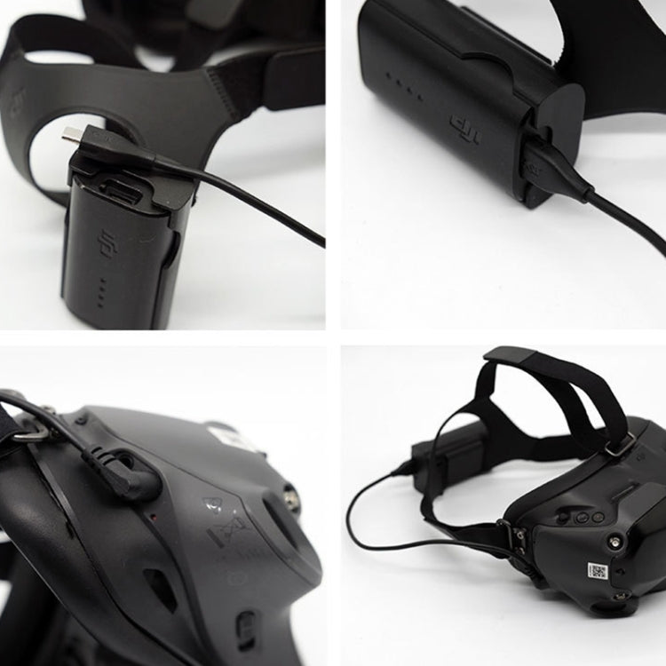 Soporte de clip de carga de batería FPV-TDDCH-CQT para gafas DJI FPV V2, Battery Bracket