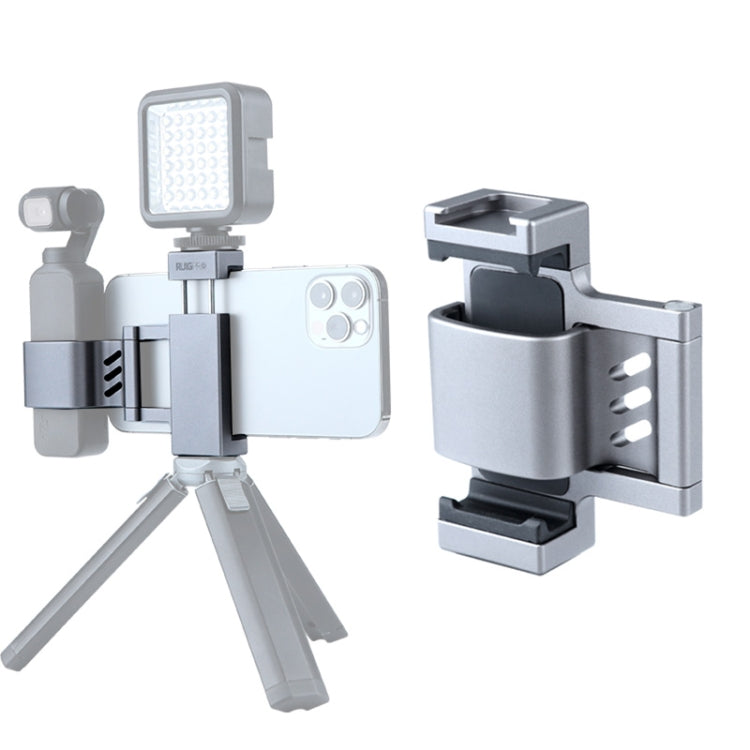 Abrazadera de fijación para teléfono inteligente RUIGPRO, soporte de montaje de 1/4 de pulgada para DJI OSMO Pocket/Pocket 2