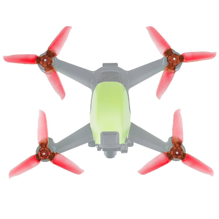 RCSTQ 2 pares de hélices de liberación rápida de color transparente para DJI FPV, For DJI FPV(Green), For DJI FPV(Blue), For DJI FPV(Red)
