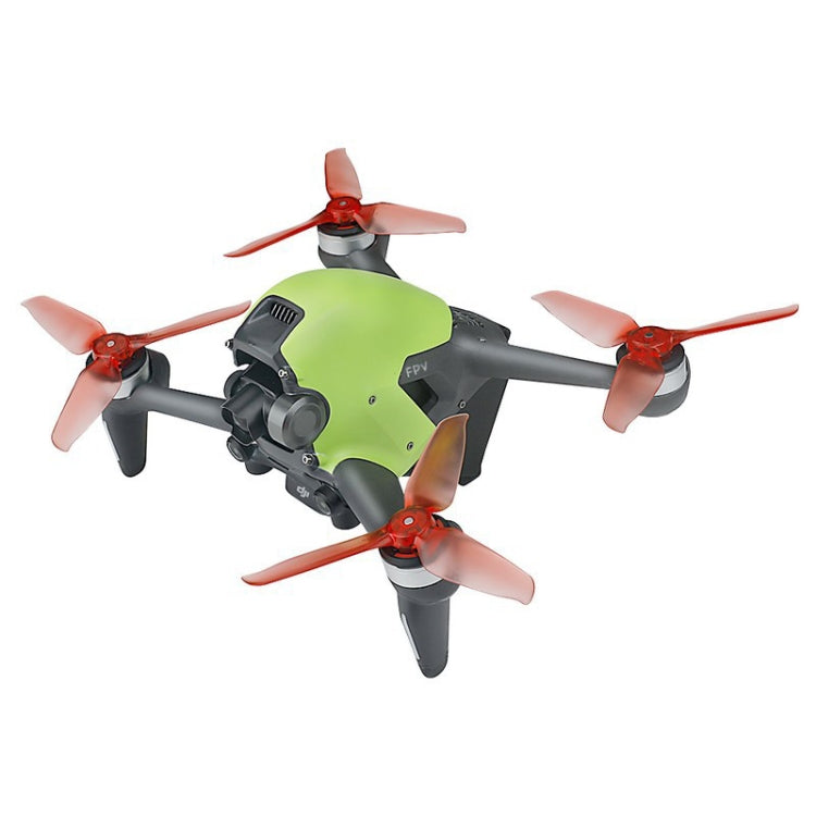 RCSTQ 2 pares de hélices de liberación rápida de color transparente para DJI FPV, For DJI FPV(Green), For DJI FPV(Blue), For DJI FPV(Red)
