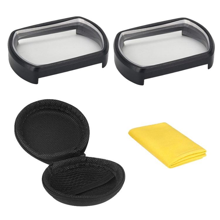 RCSTQ 2 PCS Gafas de miopía de 200 grados Lentes de corrección de visión Lentes asféricas para gafas DJI FPV V2, 200 Degree