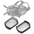 RCSTQ 2 PCS 350 Grados Miopía Gafas Lente Corrección de Visión Lente Asférica para DJI FPV Gafas V2, 350 Degree
