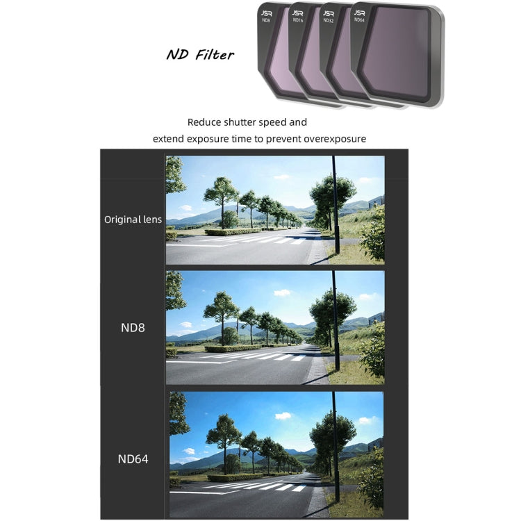 Filtro de lente JSR Drone ND1000 para DJI Mavic 3, ND1000