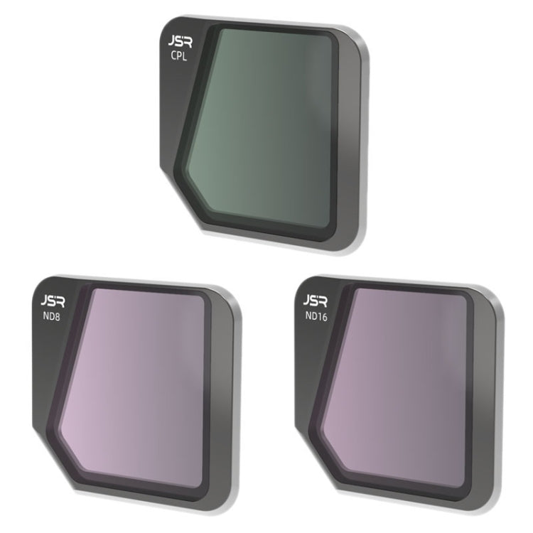 JSR Drone 3 en 1 CPL+ND8+ND16 Filtro de lente para DJI Mavic 3, CPL+ND8+ND16