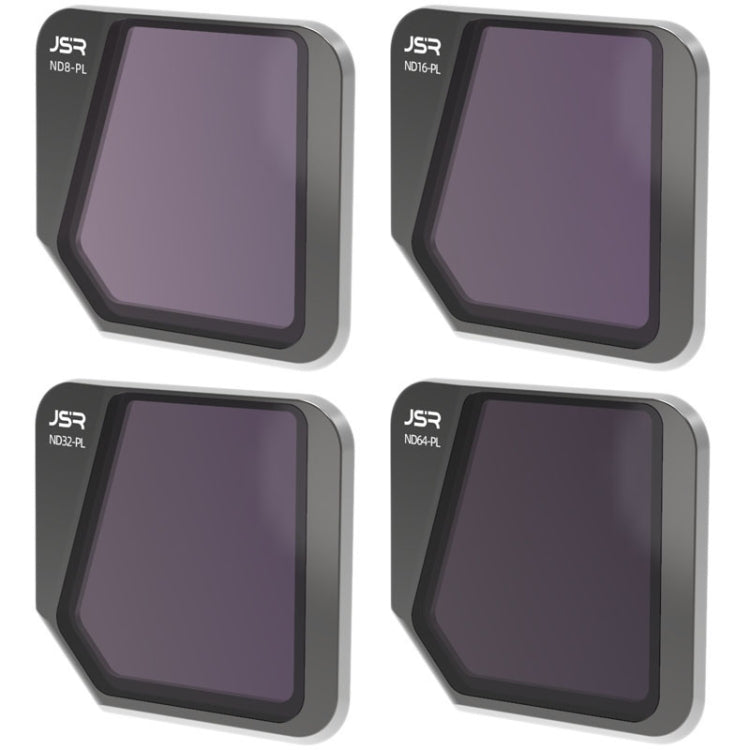 JSR Drone 4 en 1 ND8PL+ND16PL+ND32PL+ND64PL Filtro de lente para DJI Mavic 3, ND8PL+ND16PL+ND32PL+ND64PL