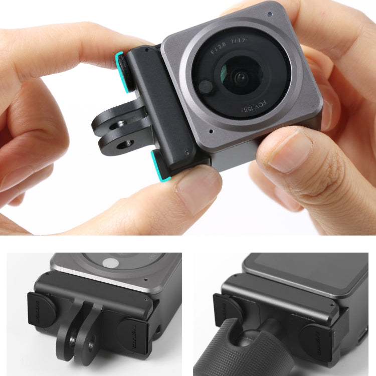 Sunnylife DC339 4 PCS Enchufe antiliberación de silicona para DJI Action 2