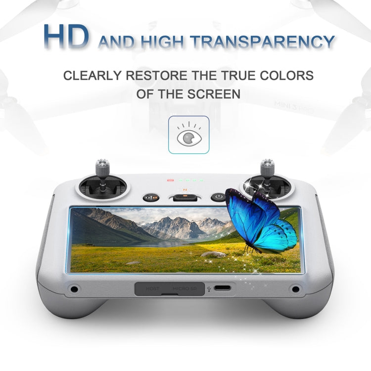 STARTRC 2 PCS 9H 2.5D Película de vidrio templado para control remoto DJI Mini 3 Pro, For DJI Mini 3 Pro Remote Control