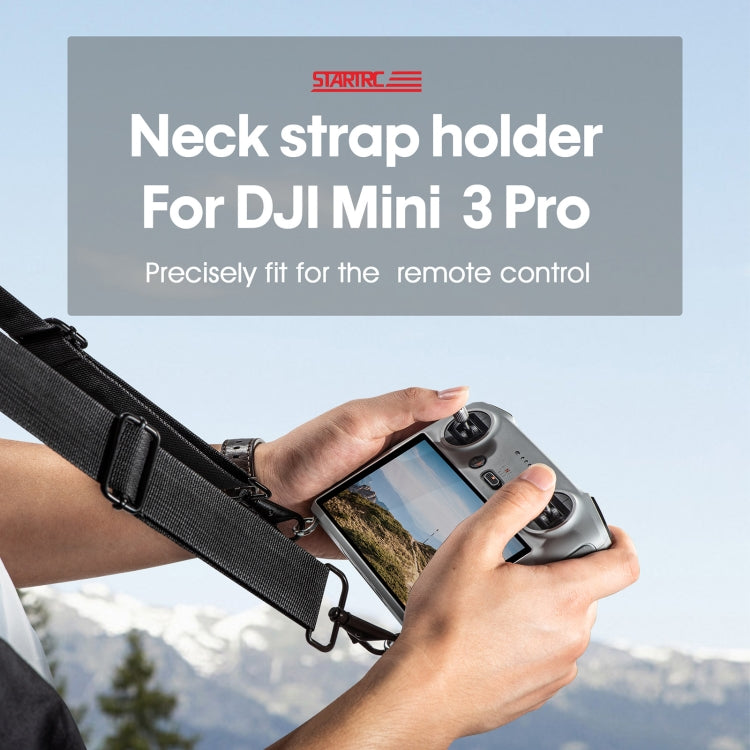 STARTRC Correa para el cuello antipérdida y anticaída de espuma impermeable para control remoto DJI Mini 3 Pro