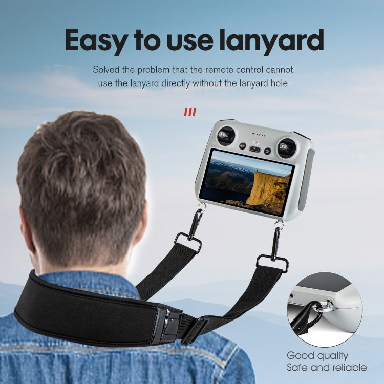 STARTRC Correa para el cuello antipérdida y anticaída de espuma impermeable para control remoto DJI Mini 3 Pro