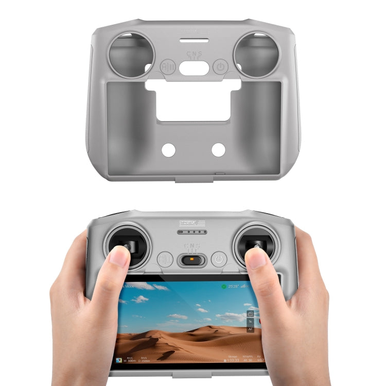 STARTRC Funda de silicona antiarañazos a prueba de golpes para control remoto DJI Mini 3 Pro, For DJI Mini 3 Pro Remote Control(Grey), For DJI Mini 3 Pro Remote Control(Black)