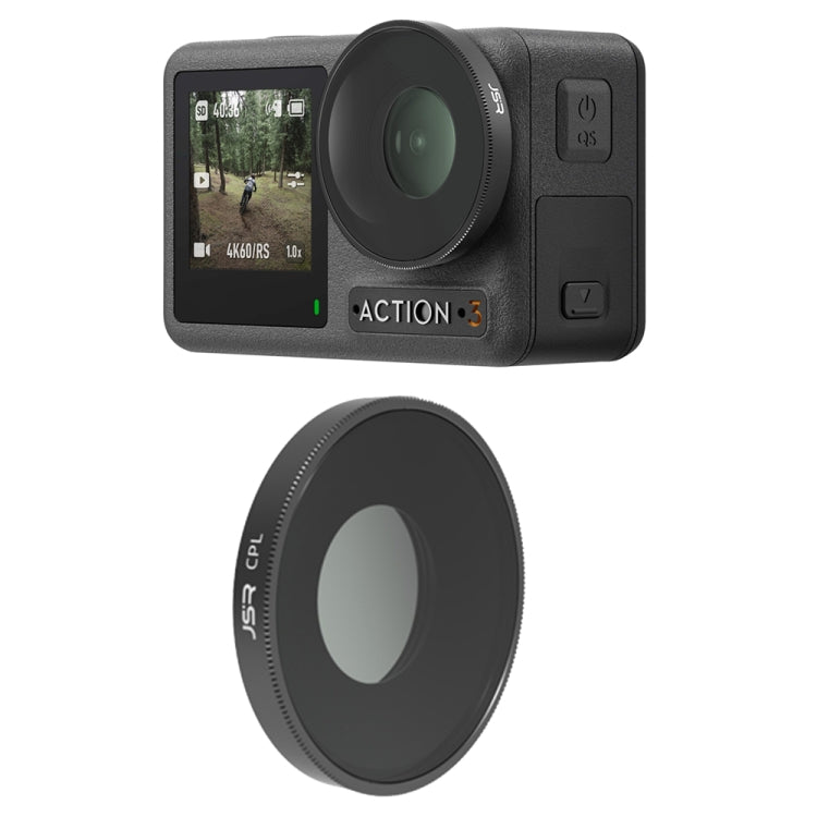 Filtro de lente JSR CPL para DJI Osmo Action 3, CPL